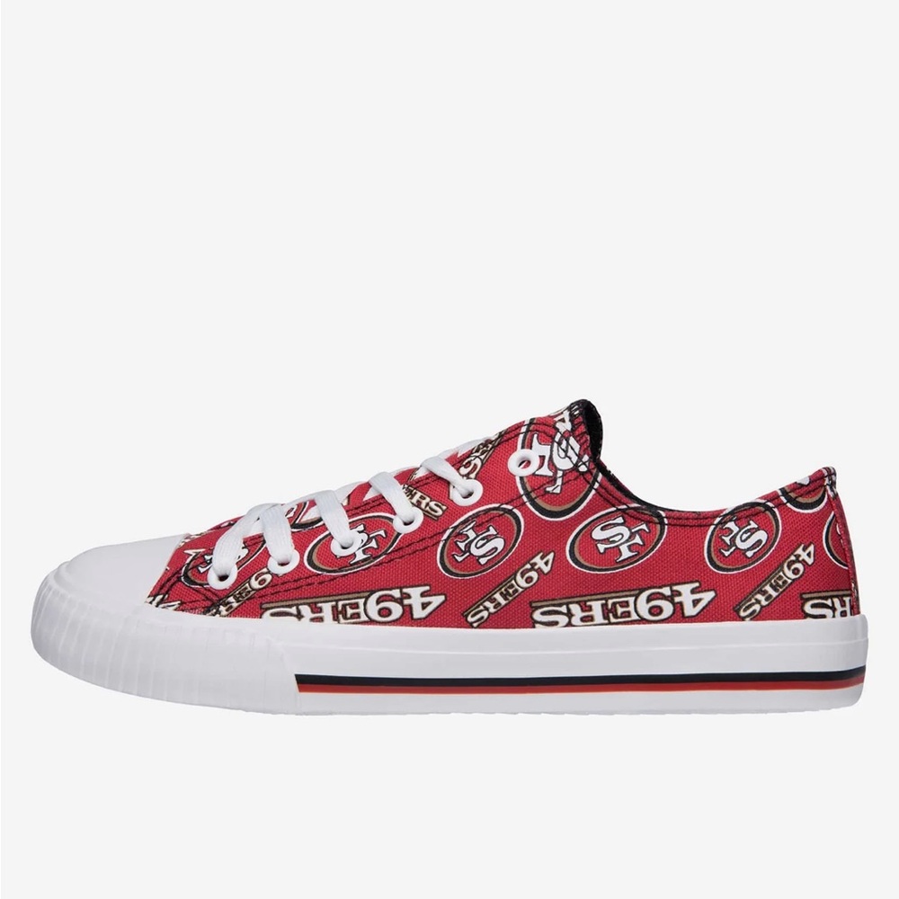 San Francisco 49er NFL sneakers